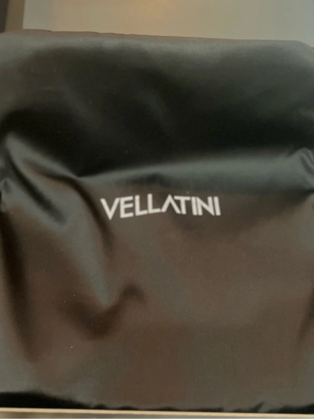 Vellatini Black Leather Hobo Bag with Comfortable Shoulder Straps